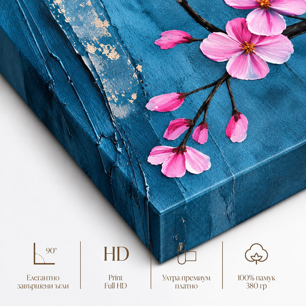 Картина на платно - Sakura Azure - характеристики