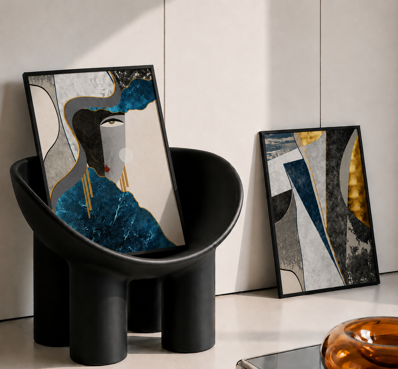 modern abstract poster print