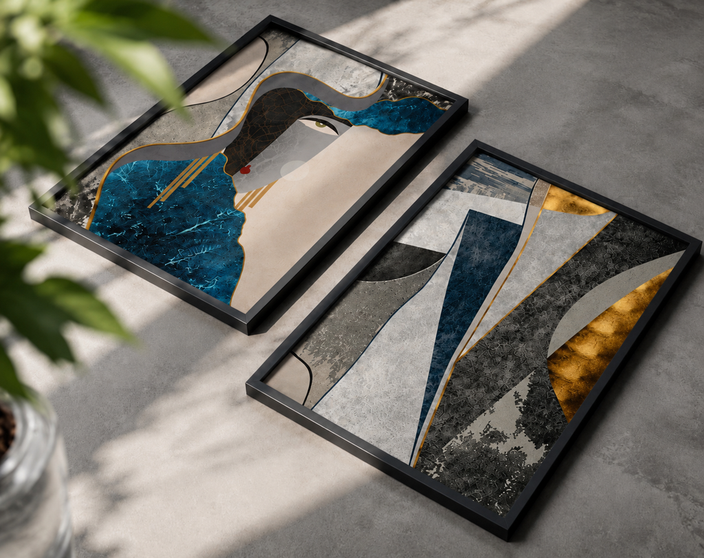 modern abstract poster print