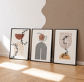 EL Frames modern abstract wall art print