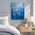 Картина на платно - Cerulean Blossom - интериор
