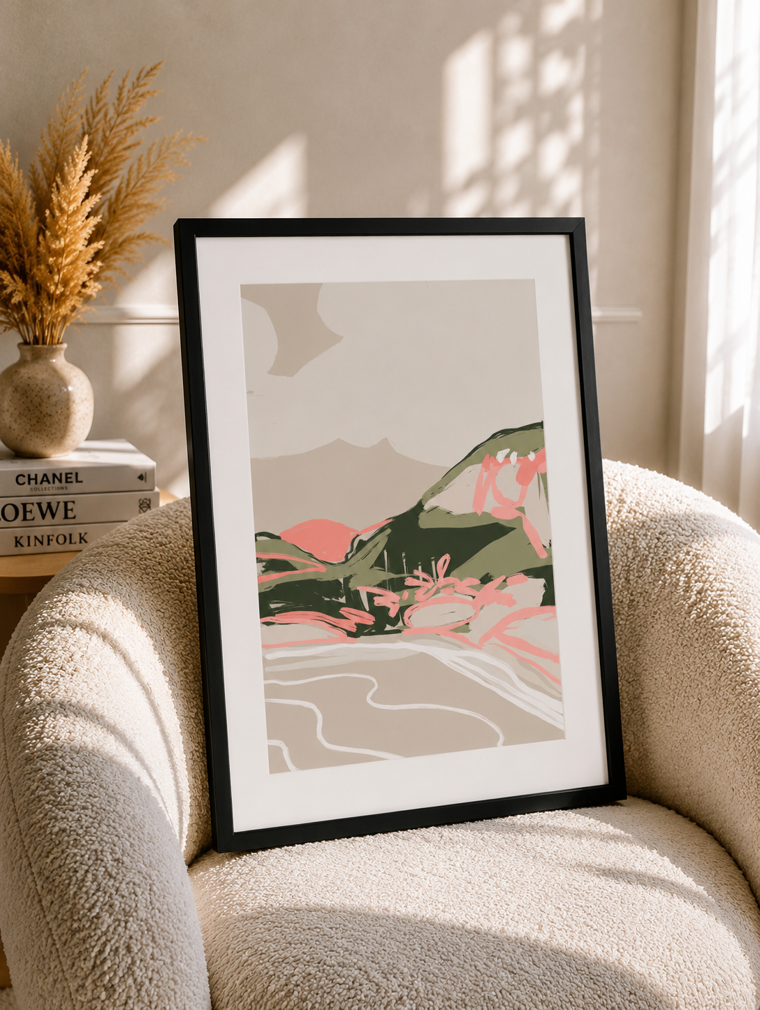 EL Frames landscape wall art print