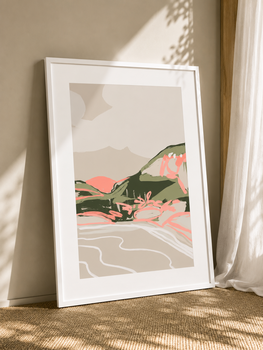 EL Frames landscape wall art print