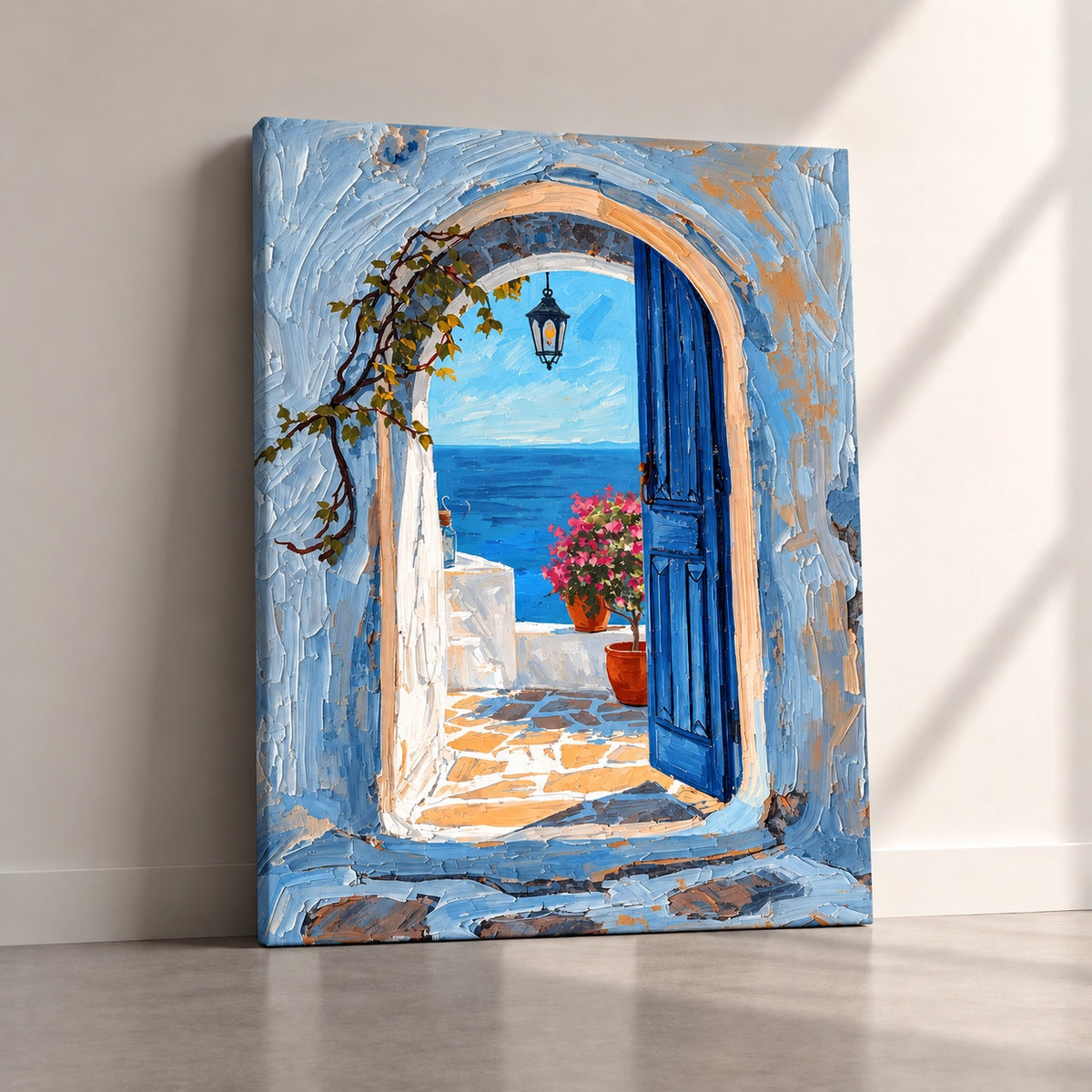 Картина на платно - Santorini Passage - основна снимка