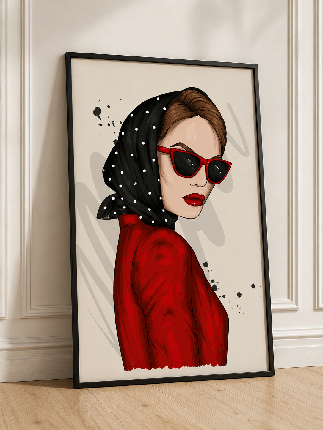 Постер Rouge Élégance