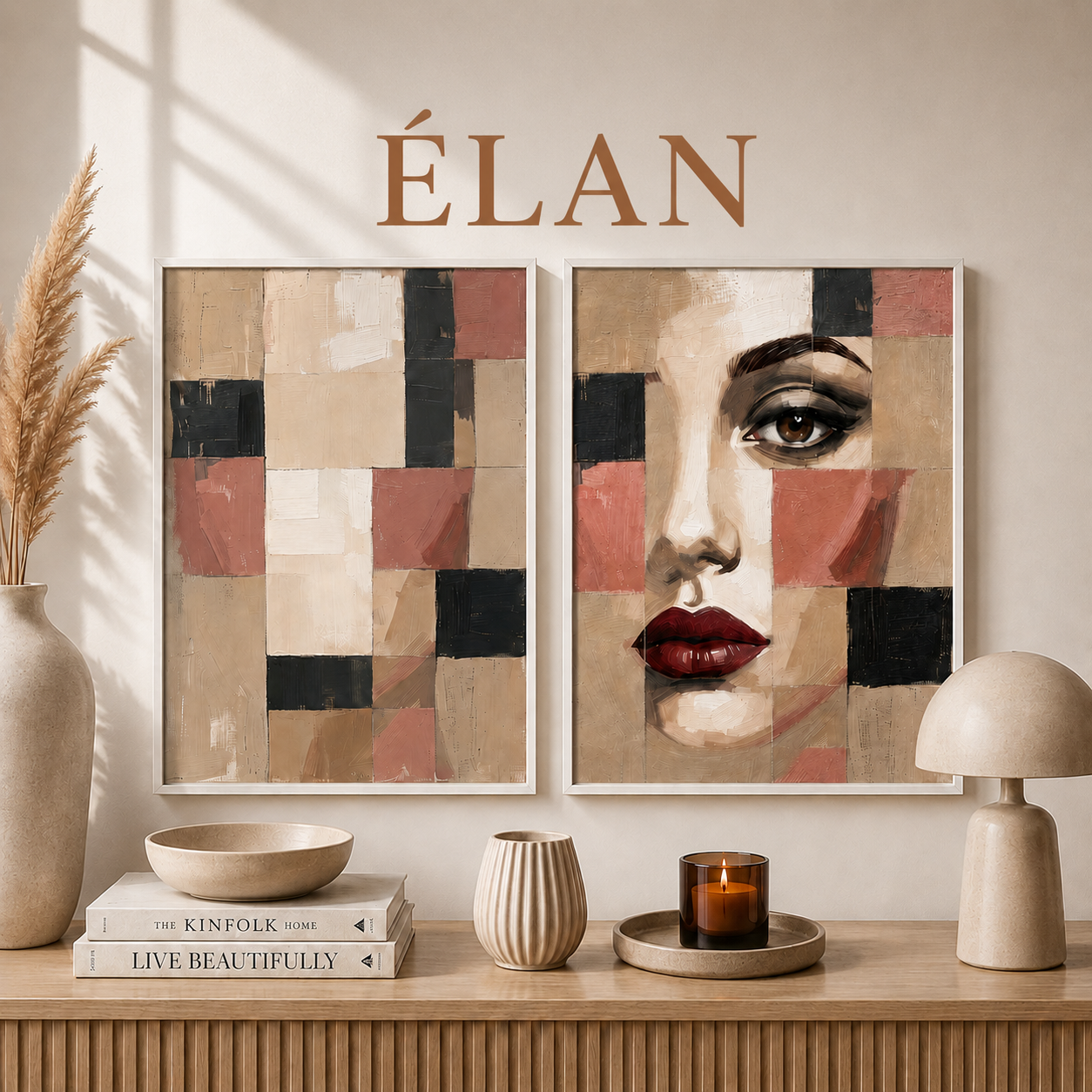 Сет от 2 картини - Élan
