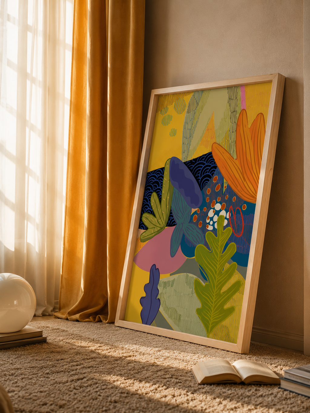 Постер Golden Tropics