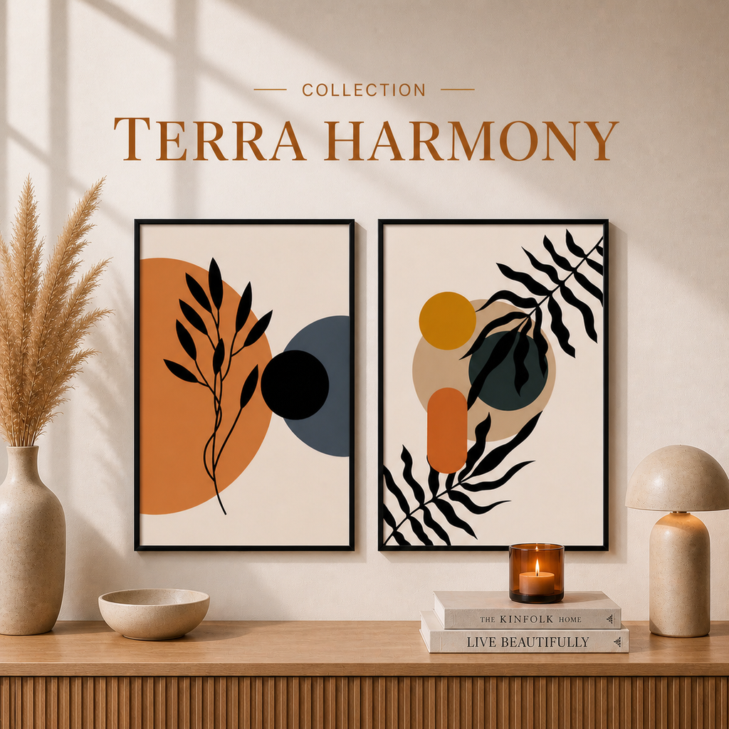 Сет от 2 картини - Terra Harmony Collection