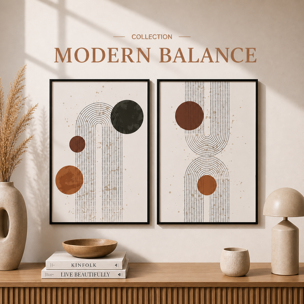 Сет от 2 картини - Modern Balance Collection