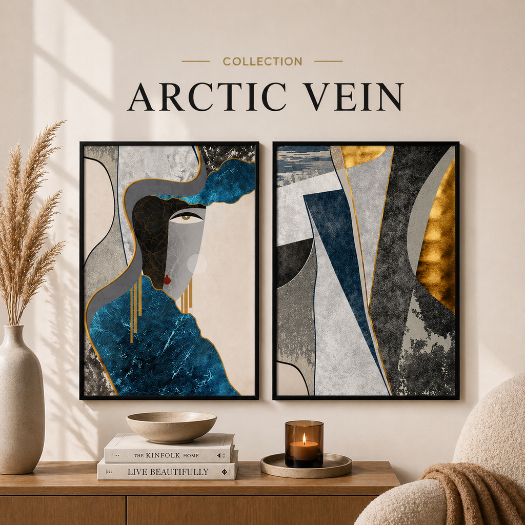 Сет от 2 картини - Arctic Vein Collection
