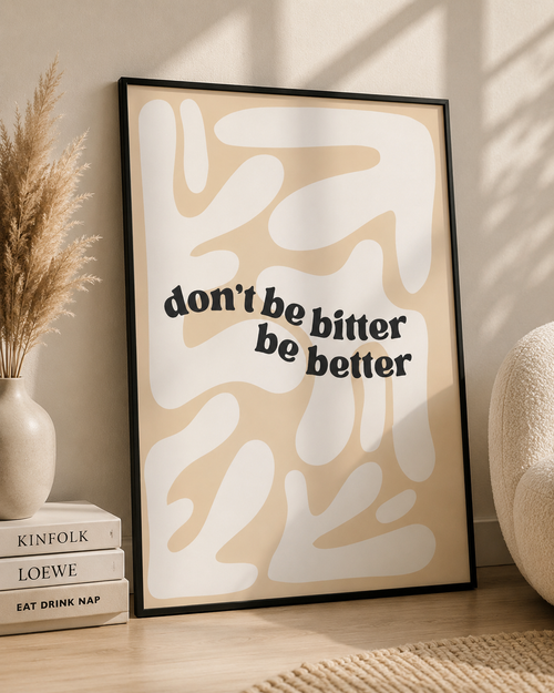 abstract wall art poster