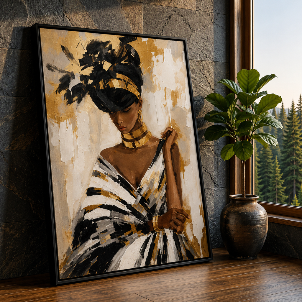 EL Frames modern abstract wall art print