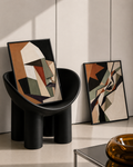 EL Frames modern abstract wall art print