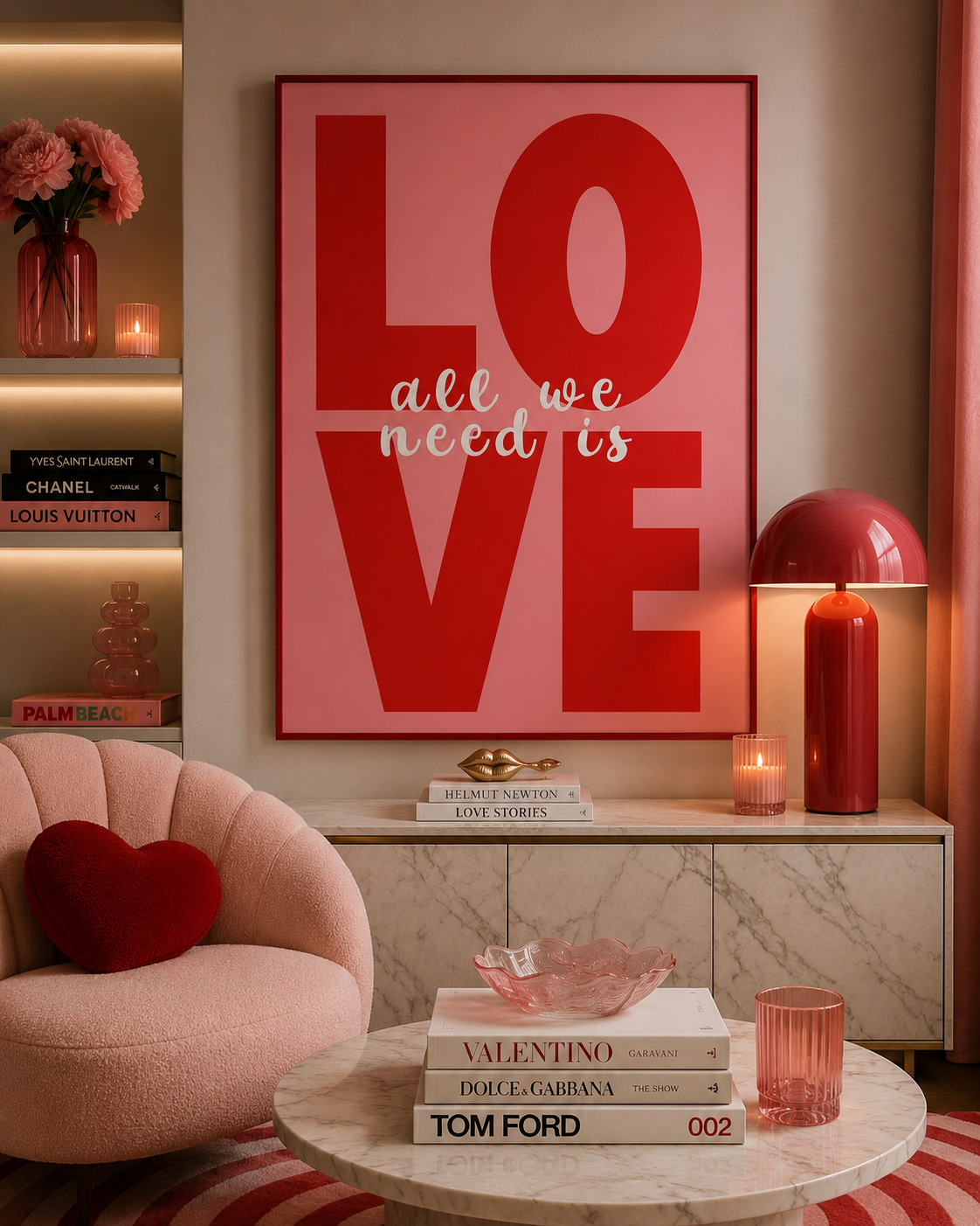 EL Frames modern abstract wall art print