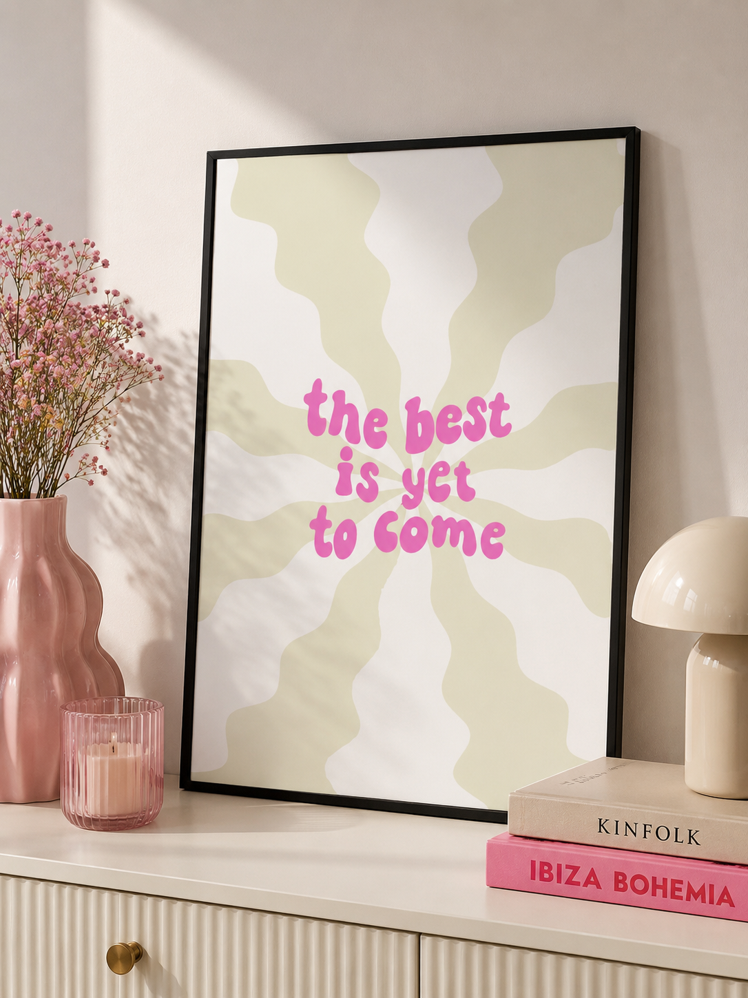 EL Frames modern abstract wall art print