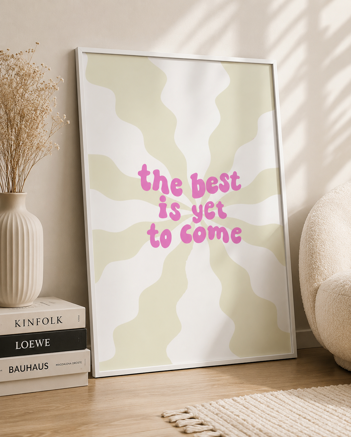EL Frames modern abstract wall art print