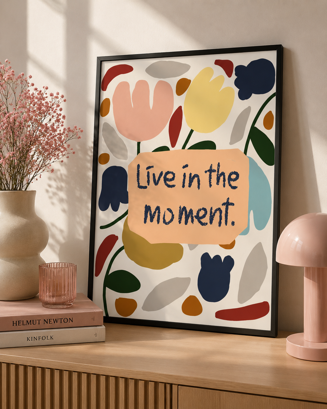 EL Frames modern abstract wall art print