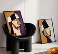 EL Frames modern abstract wall art print