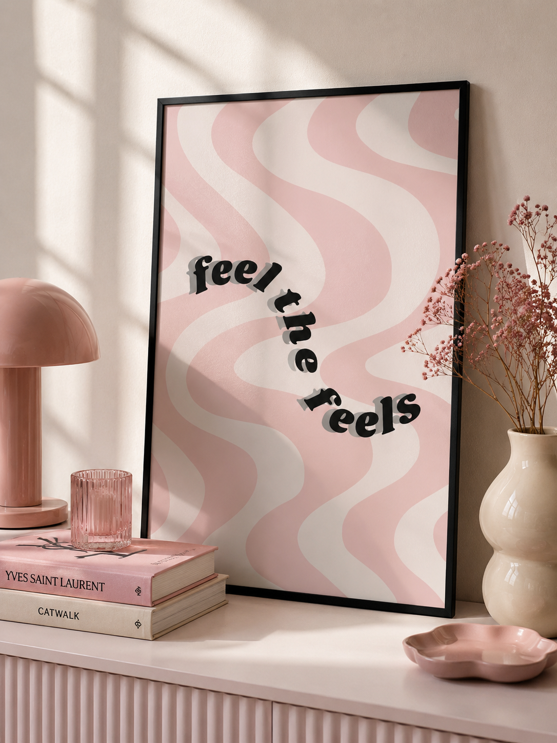EL Frames modern abstract wall art print