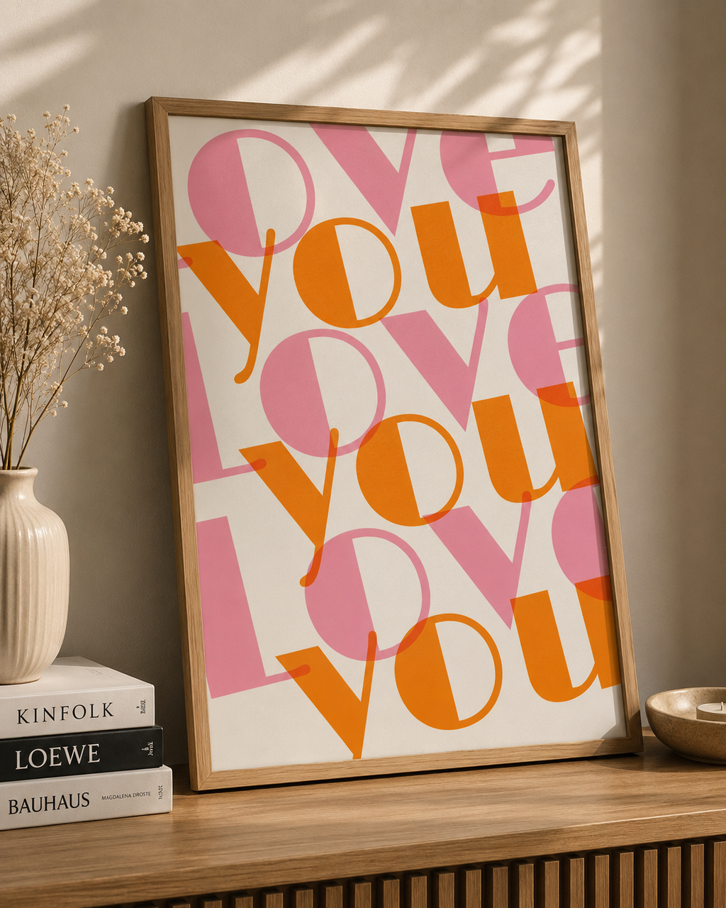 EL Frames modern abstract wall art print