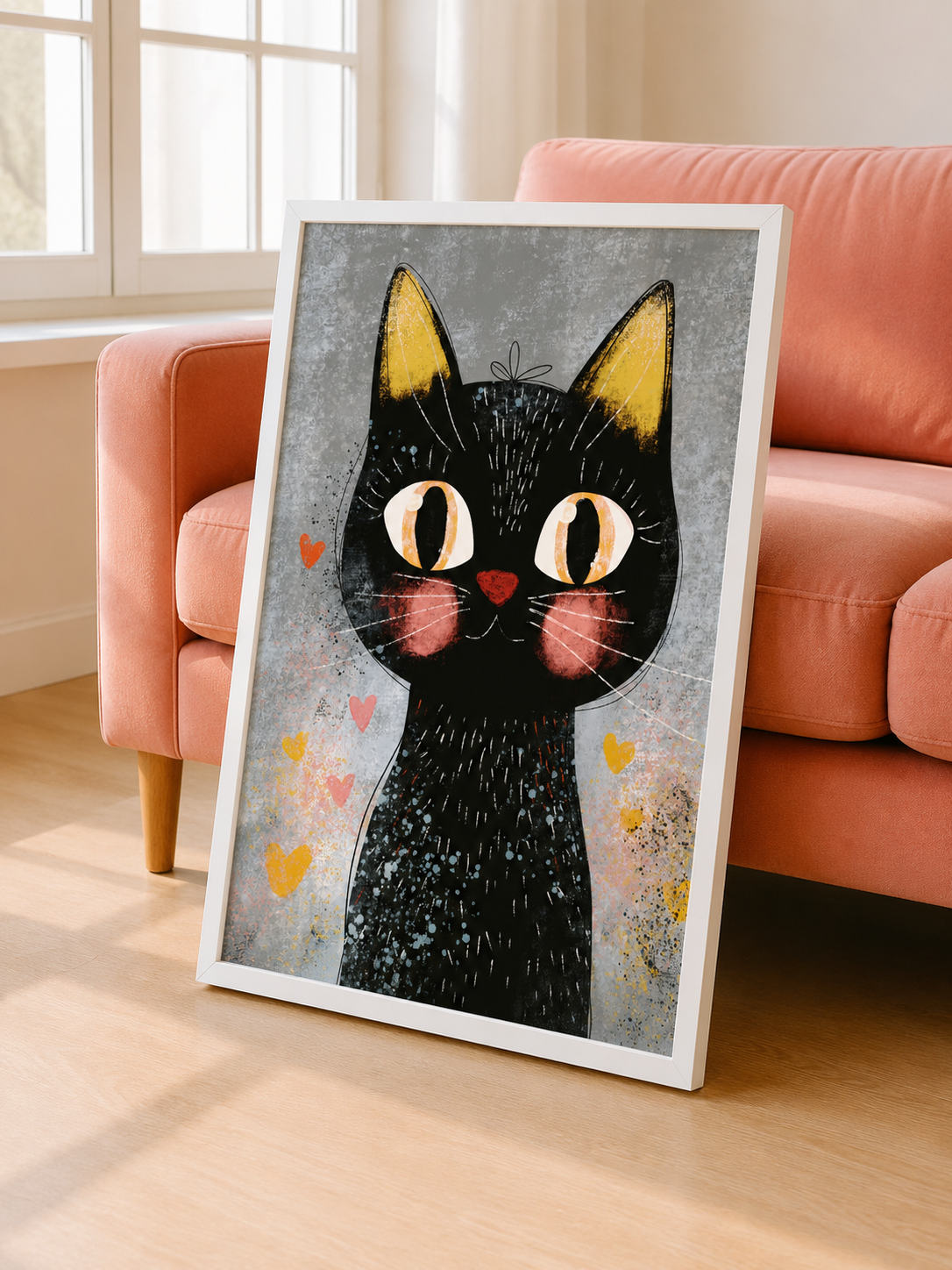 EL Frames modern abstract wall art print