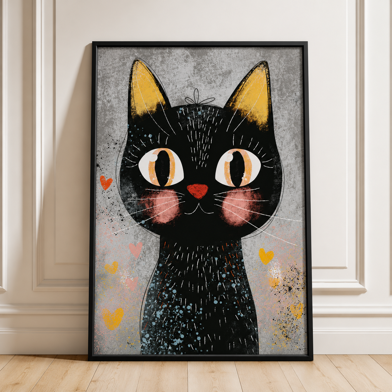 EL Frames modern abstract wall art print