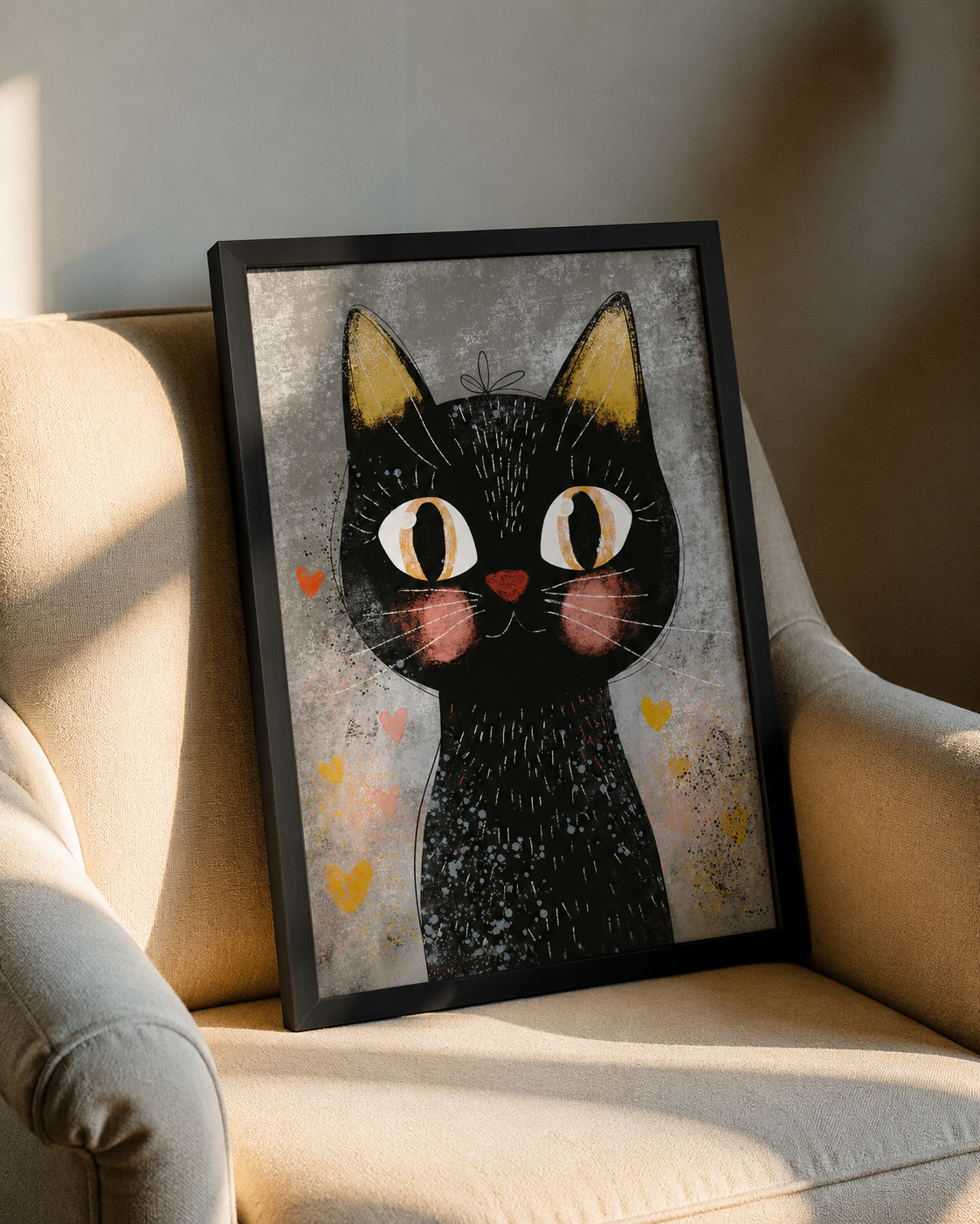 EL Frames modern abstract wall art print