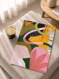 Tropical modern abstract wall art poster