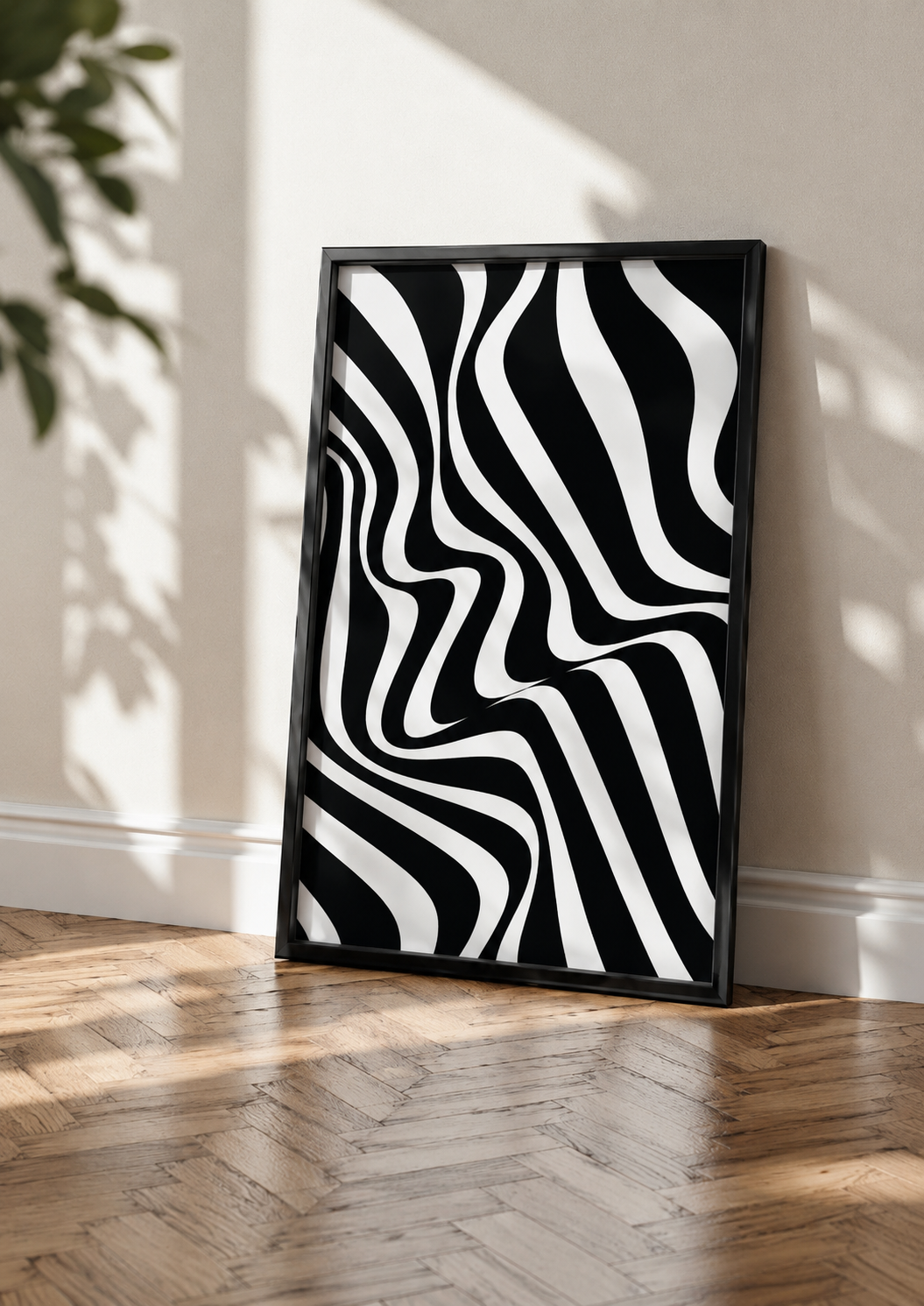 EL Frames modern abstract wall art print