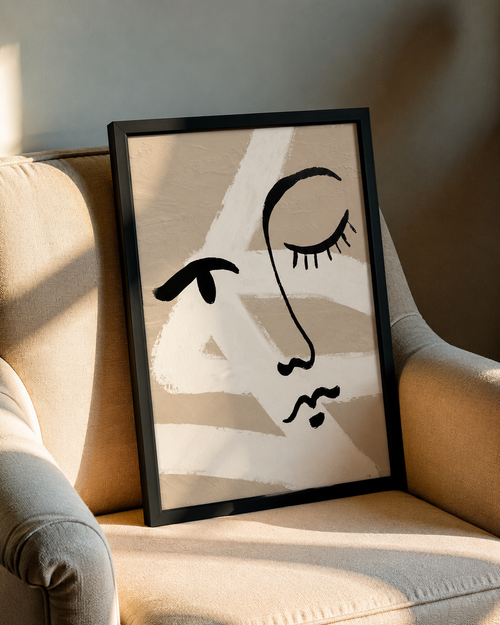 EL Frames modern abstract wall art print
