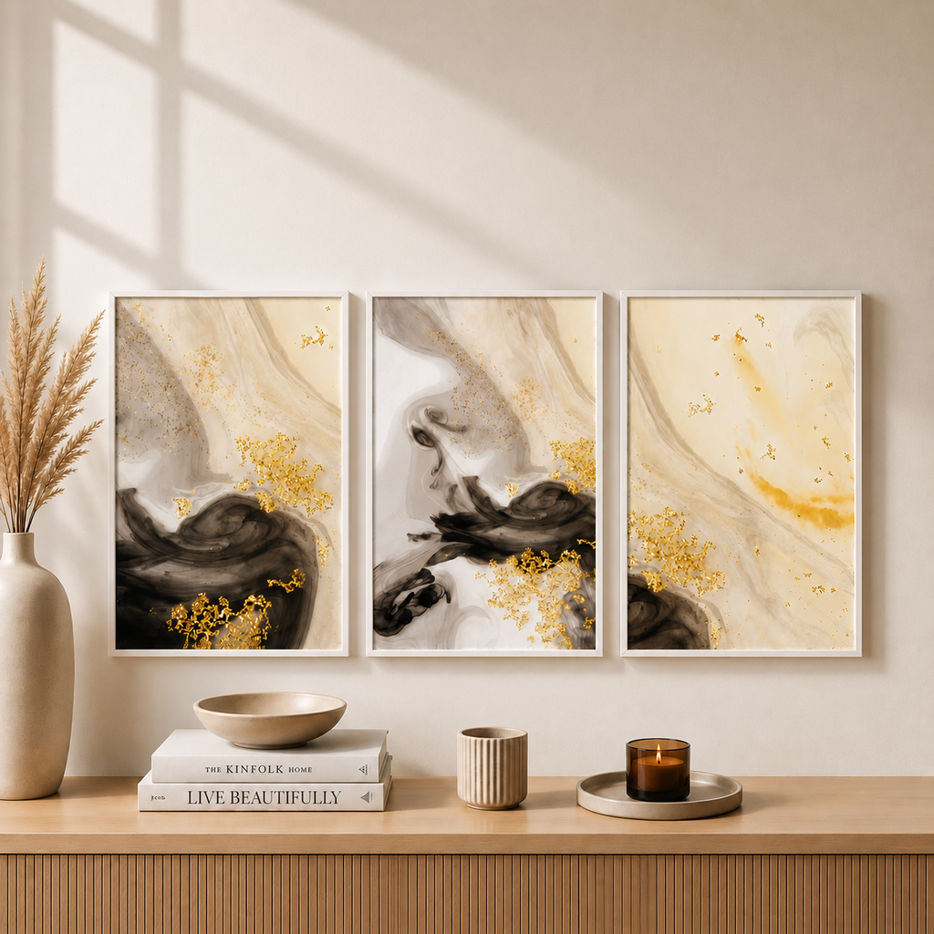 EL Frames modern abstract wall art print