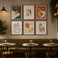 Сет от 6 картини - Gather & Savor