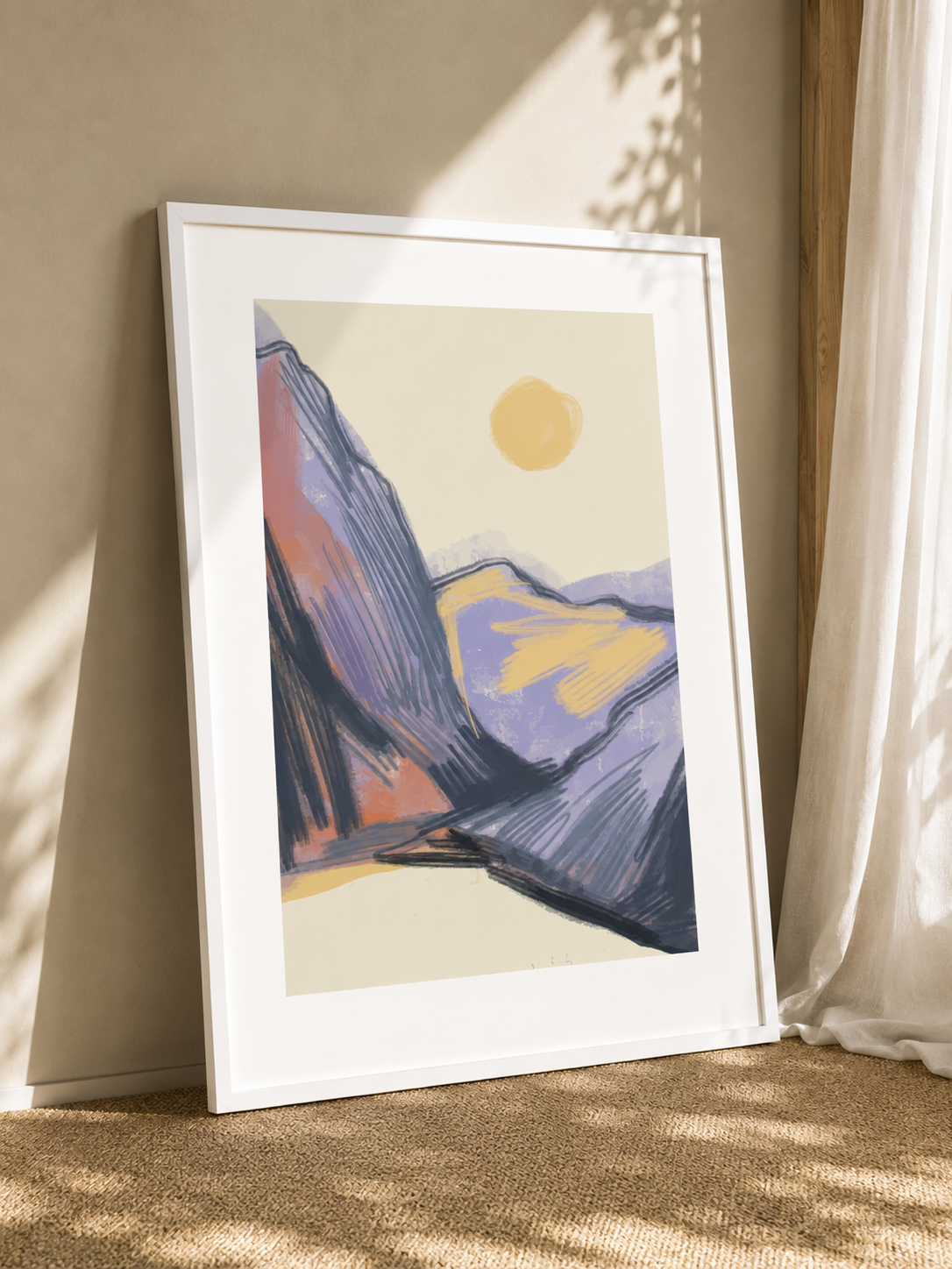 EL Frames landscape wall art print
