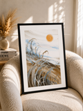 EL Frames Mountain Horizon landscape wall art print
