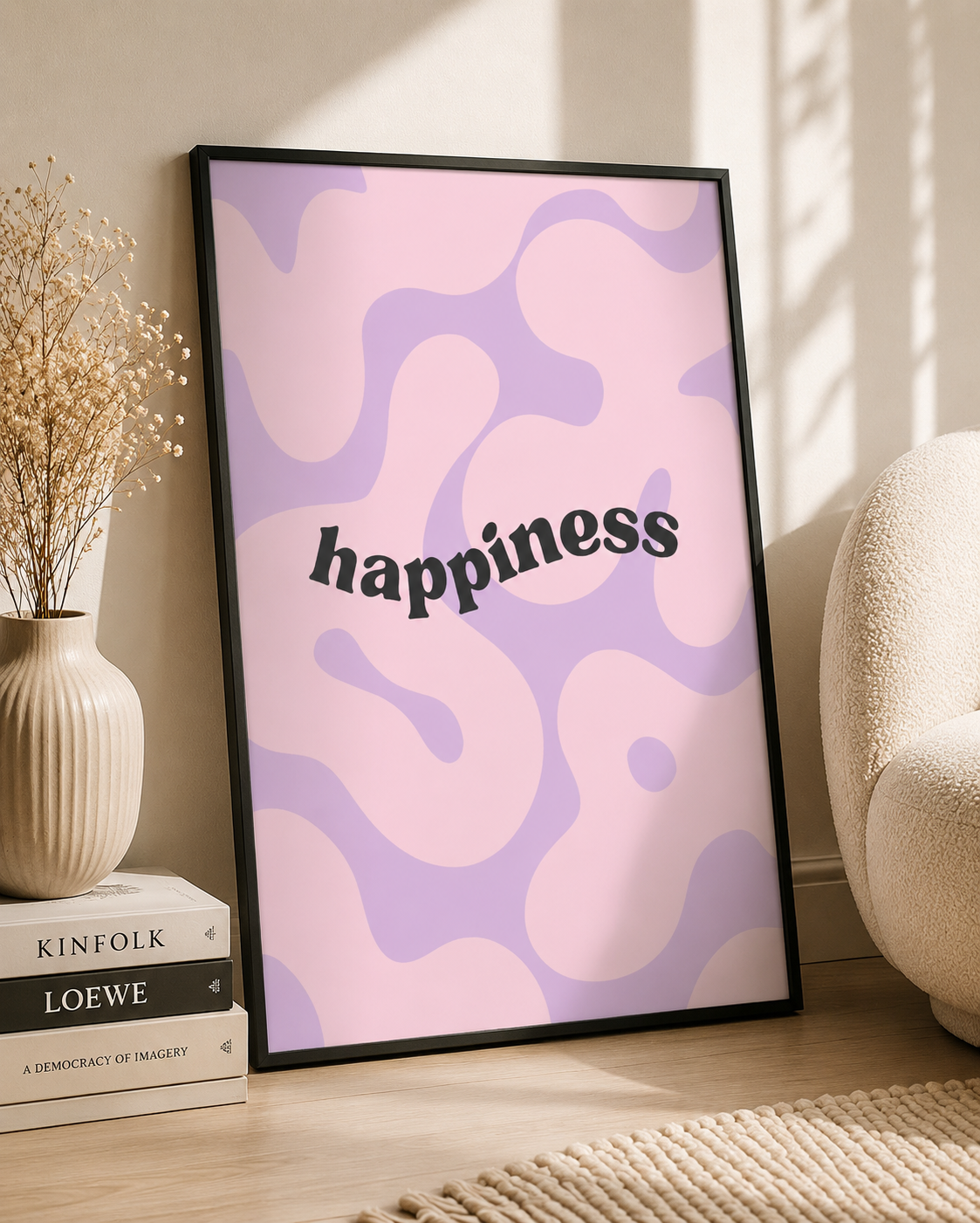 abstract wall art poster