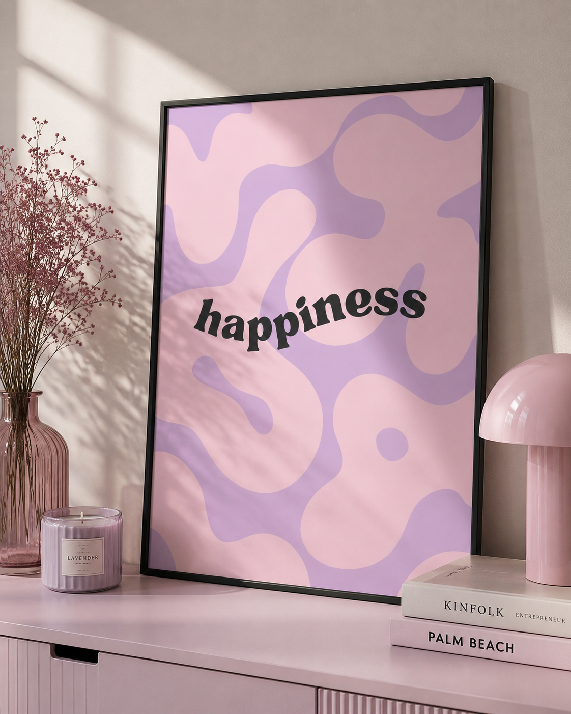 abstract wall art poster