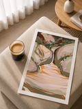 modern abstract wall art print