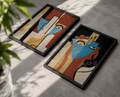 Сет от 2 картини - Terra Faces Collection