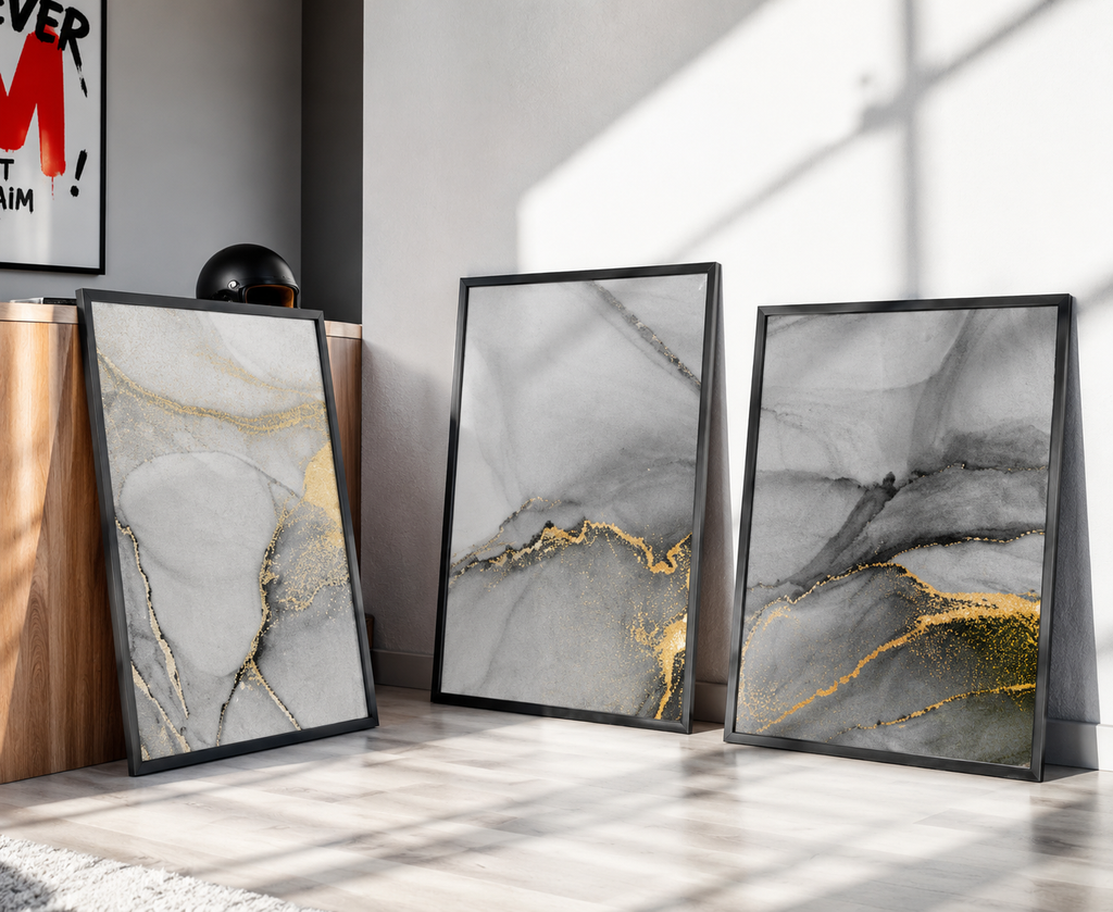 Сет от 3 картини - Noir Horizon Collection
