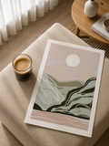 modern abstract wall art print