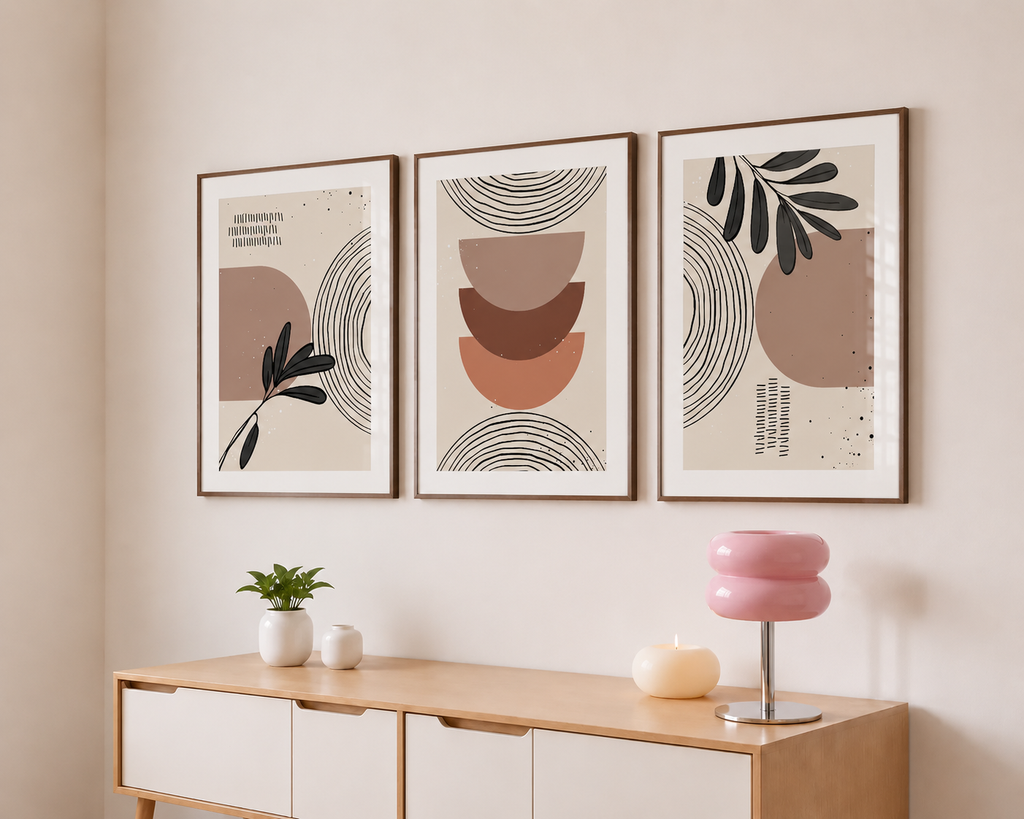 Сет от 3 картини -  Nordic Harmony