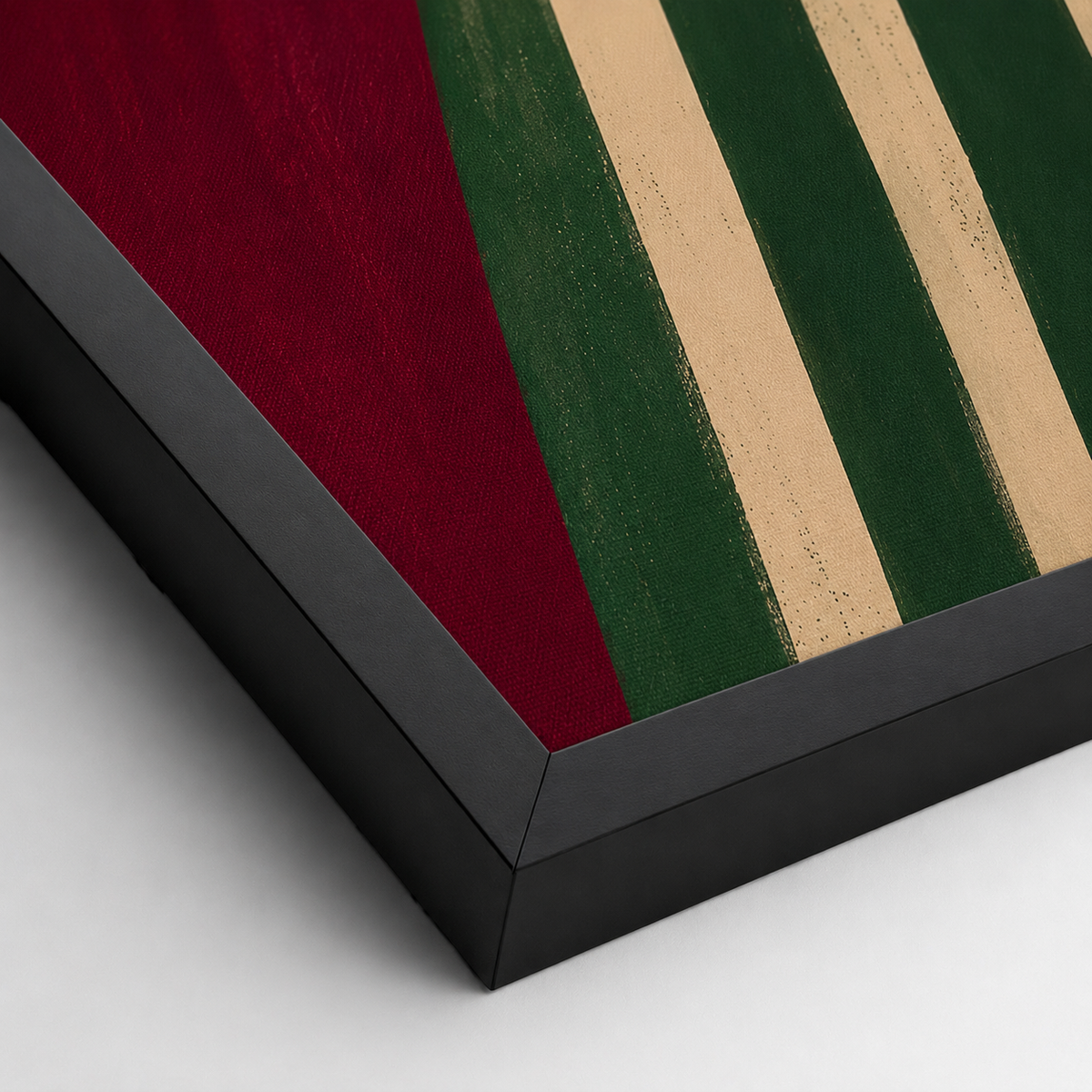 Сет от 2 картини на платно - Verde Rouge