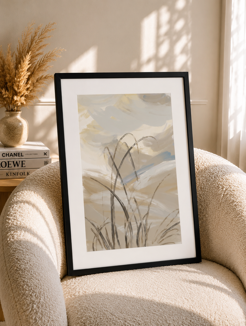 modern abstract wall art print