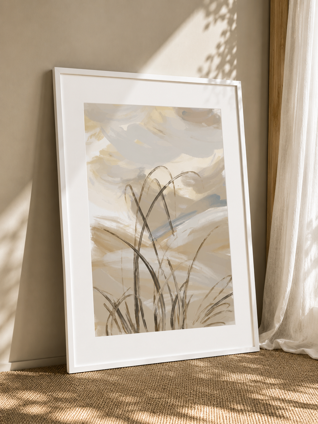 modern abstract wall art print