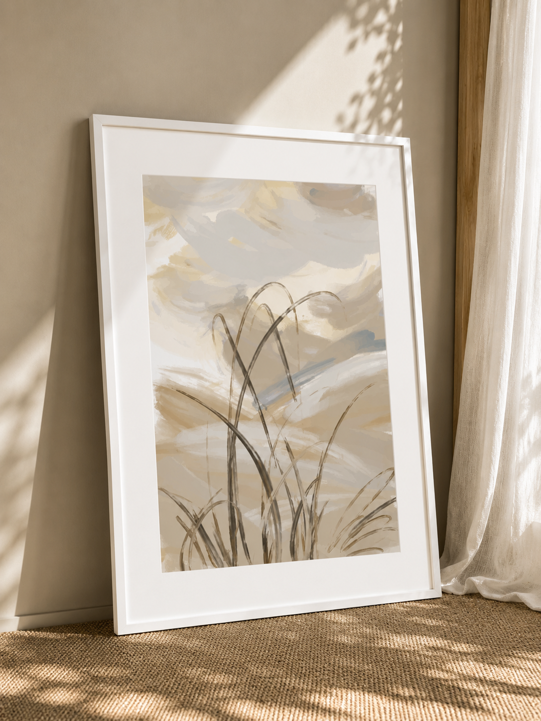modern abstract wall art print