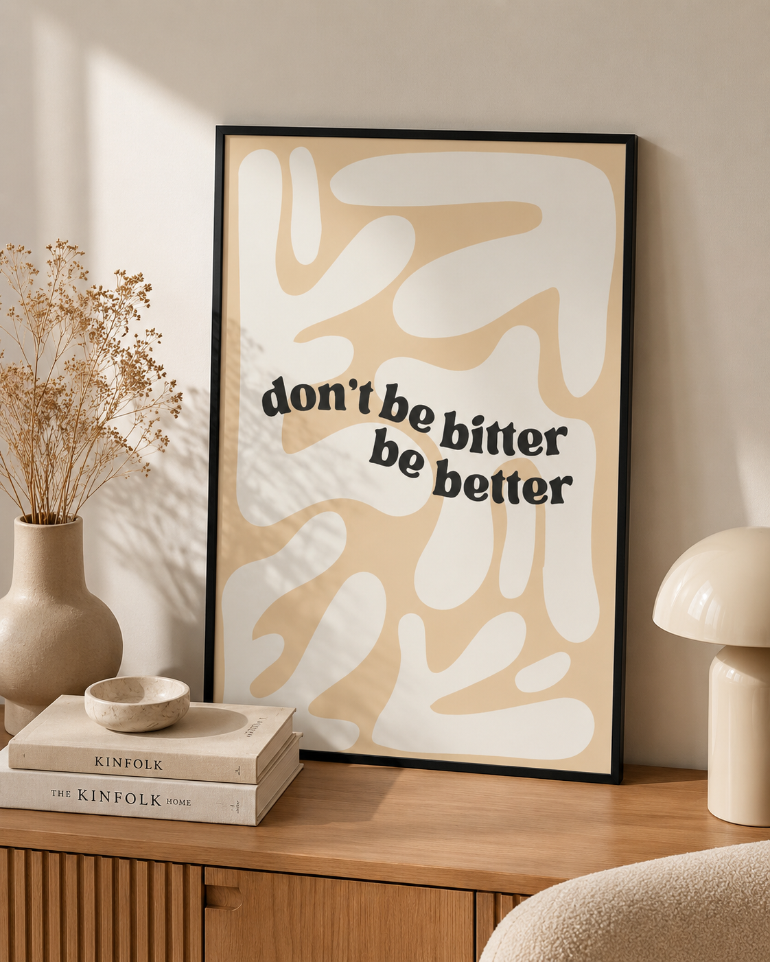 abstract wall art poster
