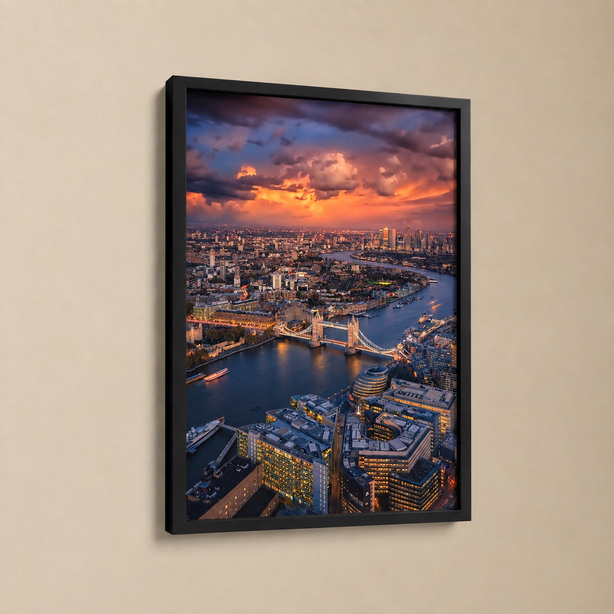 Постер Budapest Skyline