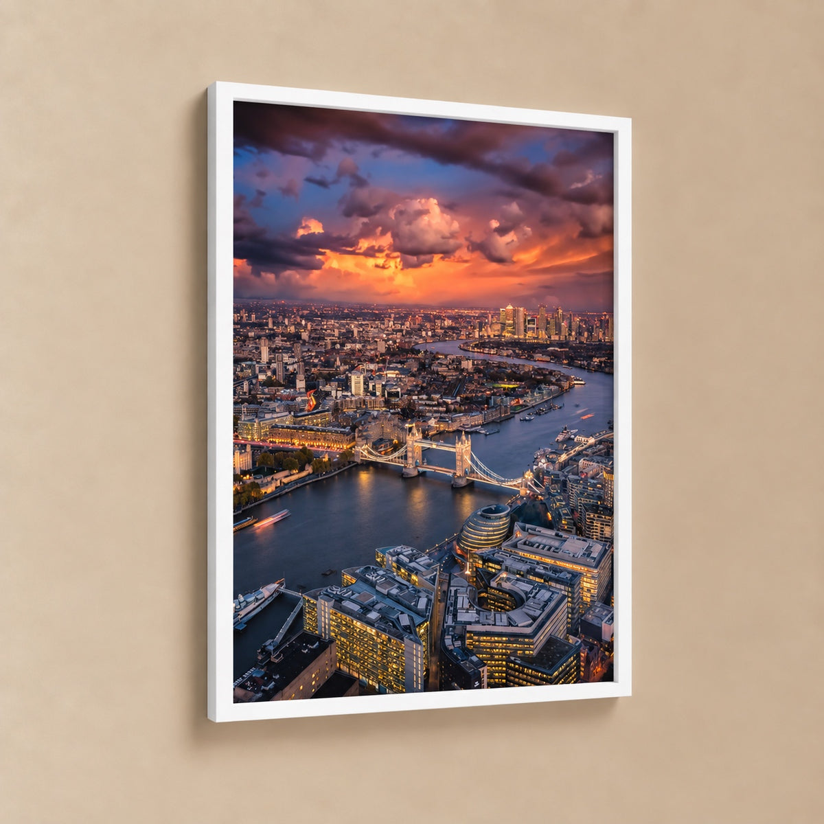 Постер Budapest Skyline