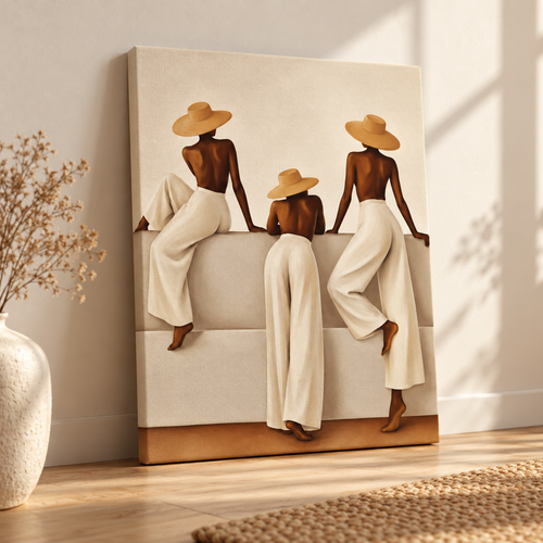 DUNE (2) — leaning canvas