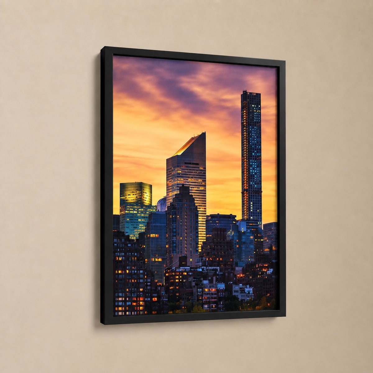 Постер NYC Golden Hour